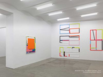 Exhibition View, Äpfel Birnen Ananas, Christine König Galerie 2019
